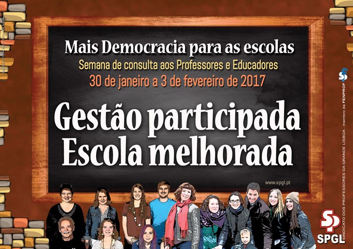 SPGL Campanha mais Democracia para as Escolas SPGL Campanha mais Democracia para as Escolas